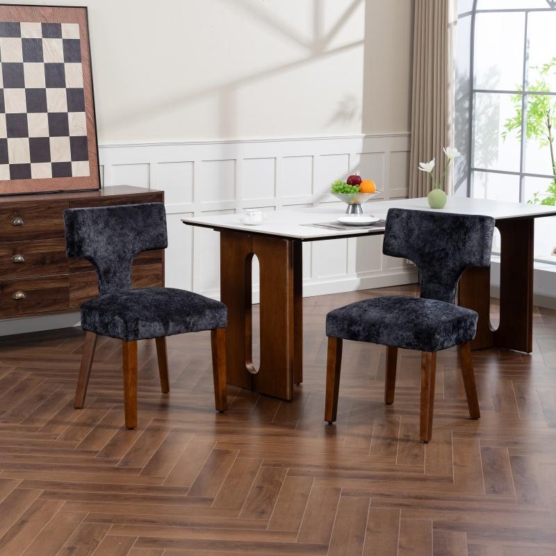 Fabric Weight Set - Juego de 2 Sillas de Comedor