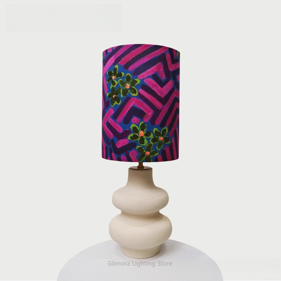 Century Textile & Sewing Supply - Lámpara de mesa de tela Liberty: