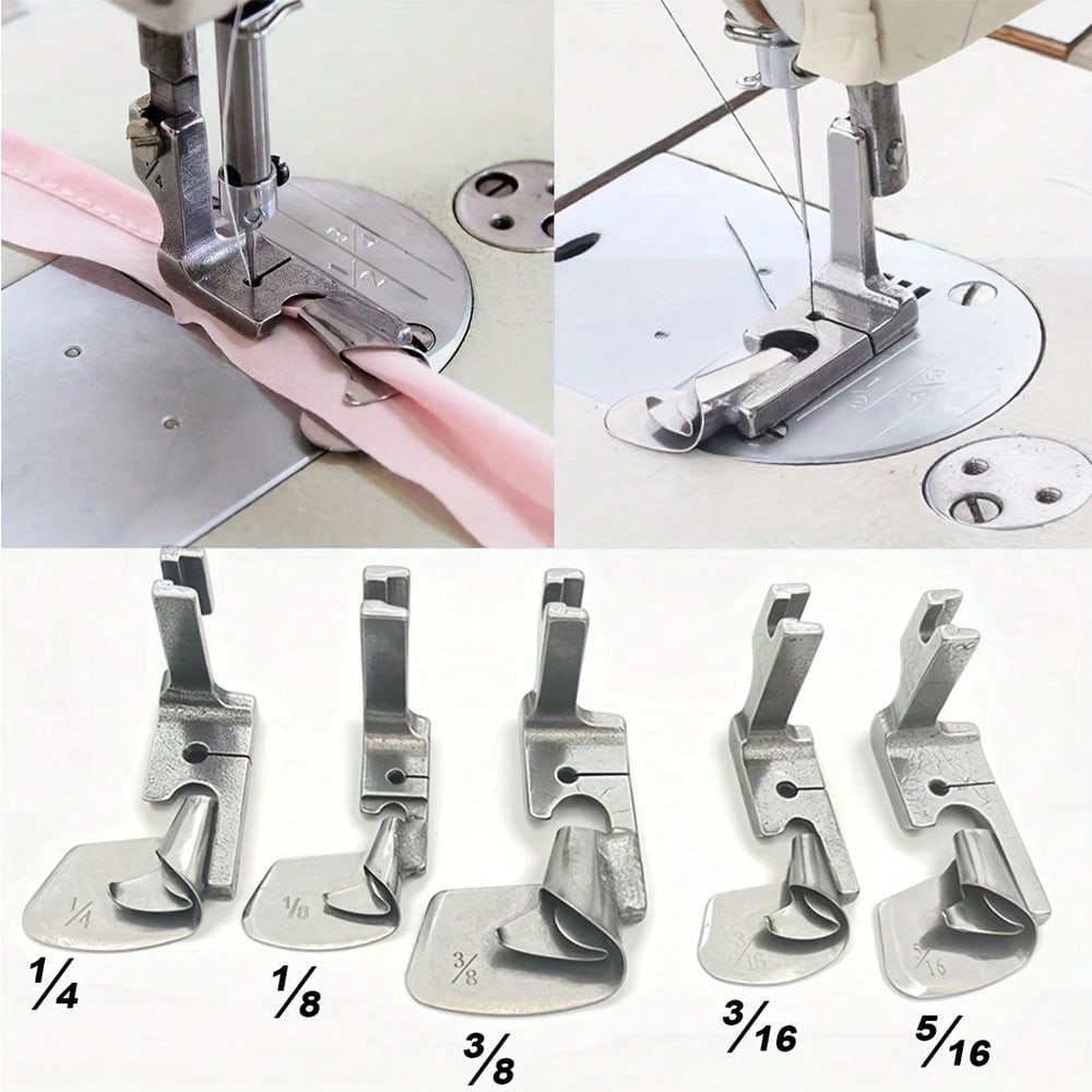 Sewing Expert - 1 Pieza Pie Prensatelas Curvo Industrial