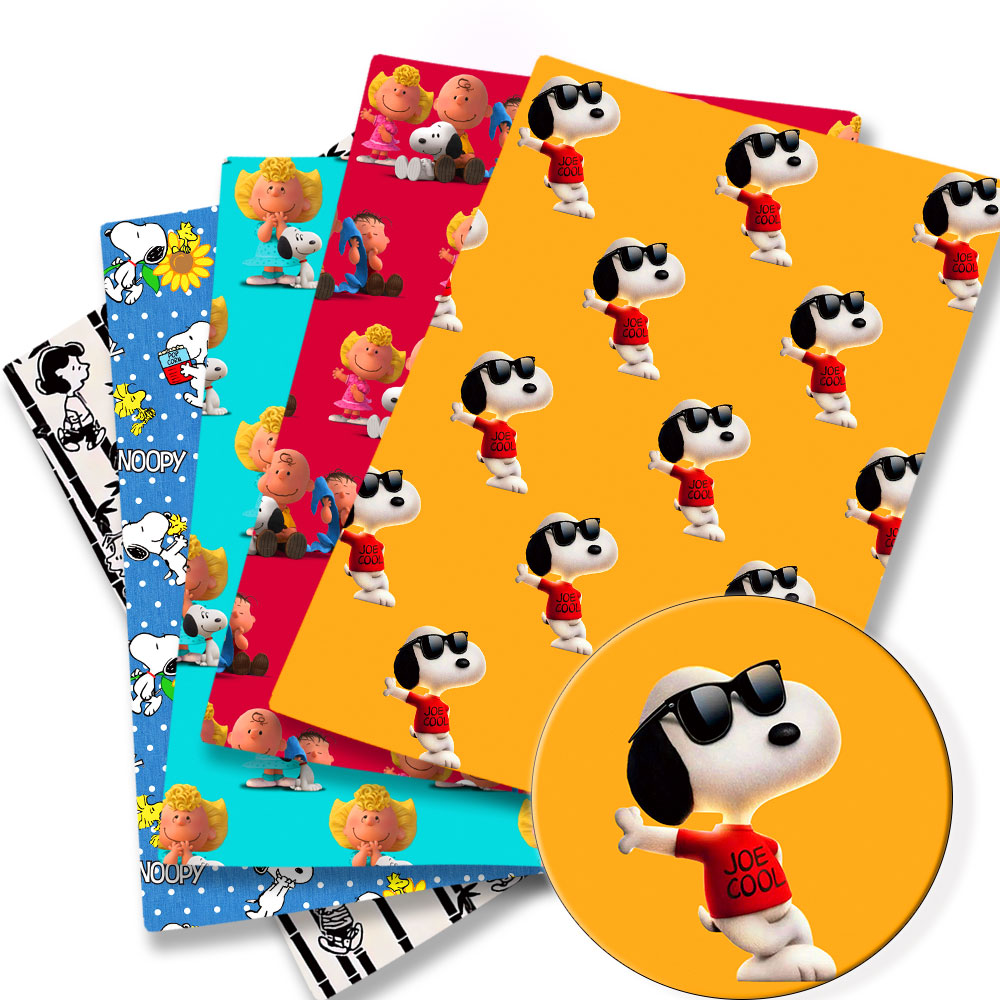 Sewing And Textile - Tela de Snoopy de TAKARA TOMY,