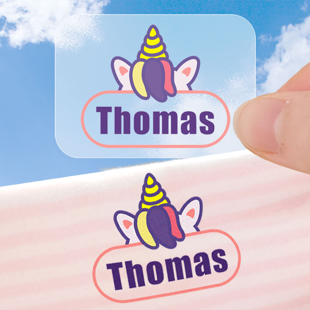 Sewing Labels - Pegatina personalizada para planchar con nombre,