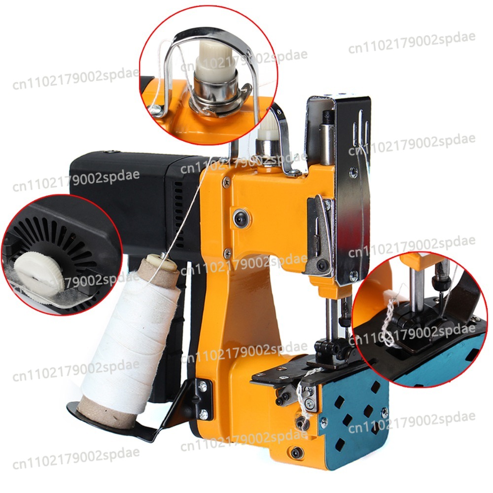 Textiles Sewing Machine - Máquina Eléctrica para Cerrar Bolsas Tejidas,