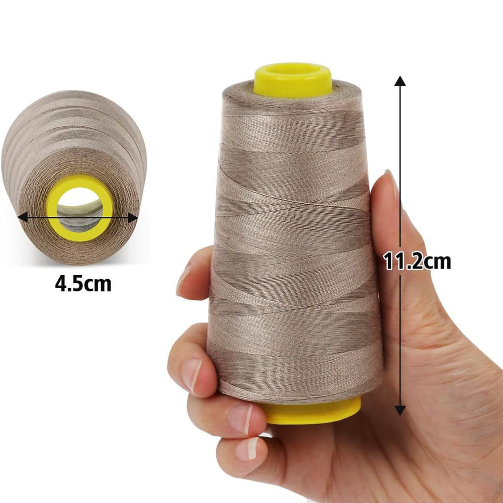 Hilo de coser 100% poliéster c - Serger Thread Cone reseña y precio