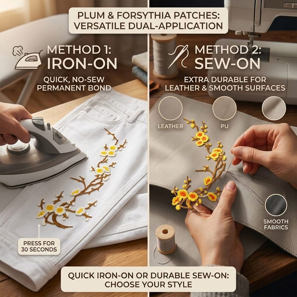 Parches Termoadhesivos de Flor - Sewing And Textile reseña y precio