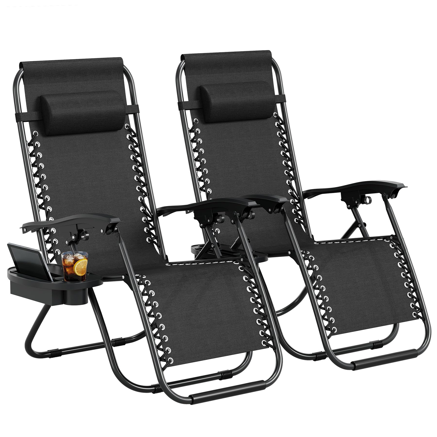 Juego de 2 Sillas Reclinables  - Fabric Weight Set reseña y precio