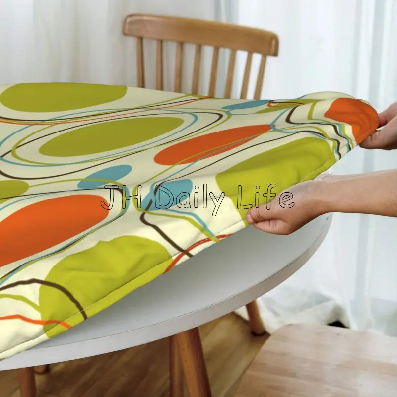 Mantel redondo ajustado modern - Century Textile & Sewing Supply reseña y precio