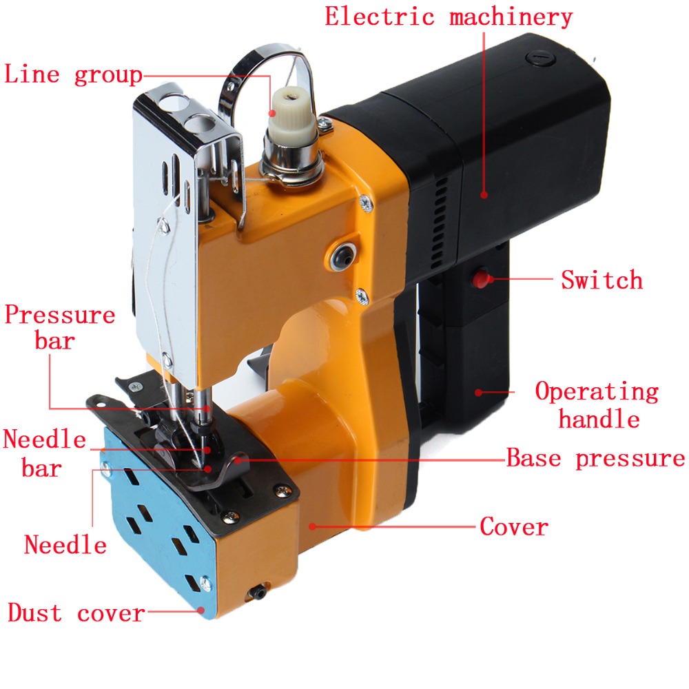 Máquina Eléctrica para Cerrar  - Textiles Sewing Machine reseña y precio