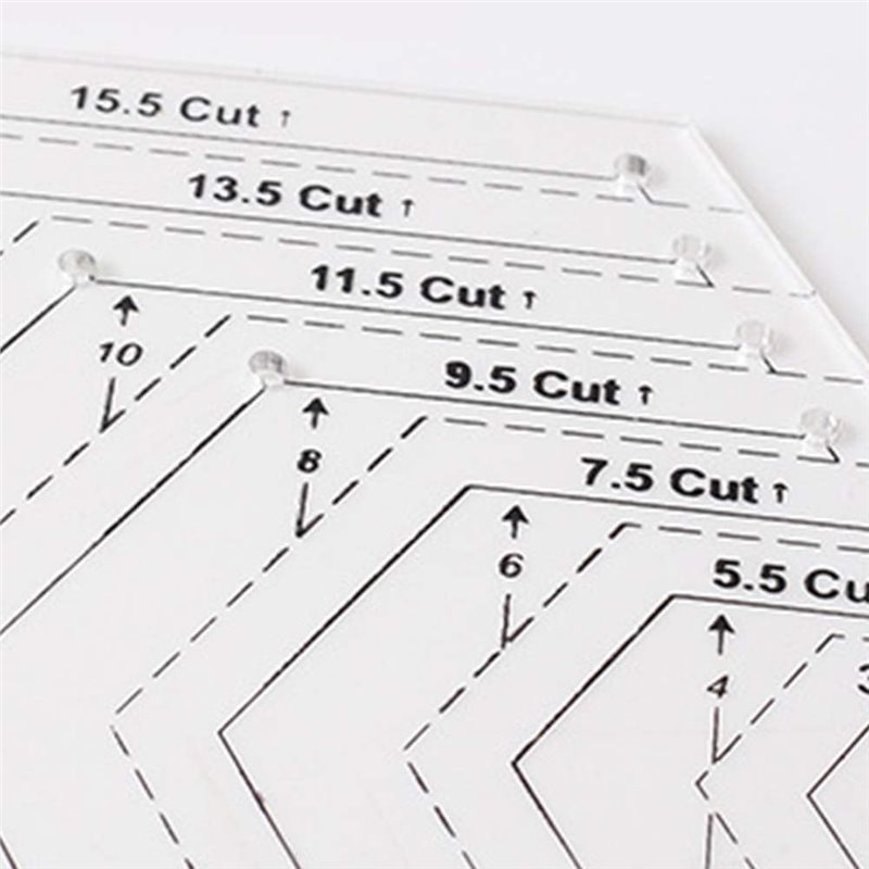 Juego de reglas para acolchar  - Quilting Ruler Square reseña y precio