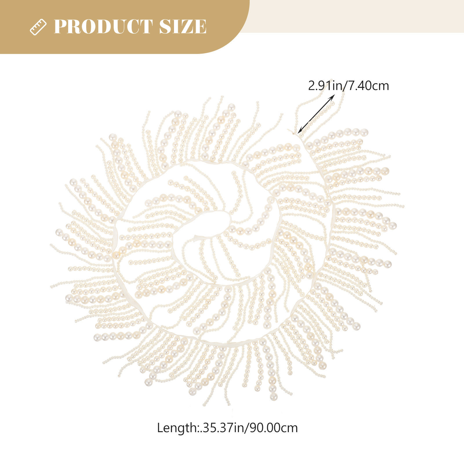 Adorno de Perlas para Ropa, Bo - Sewing And Textile reseña y precio