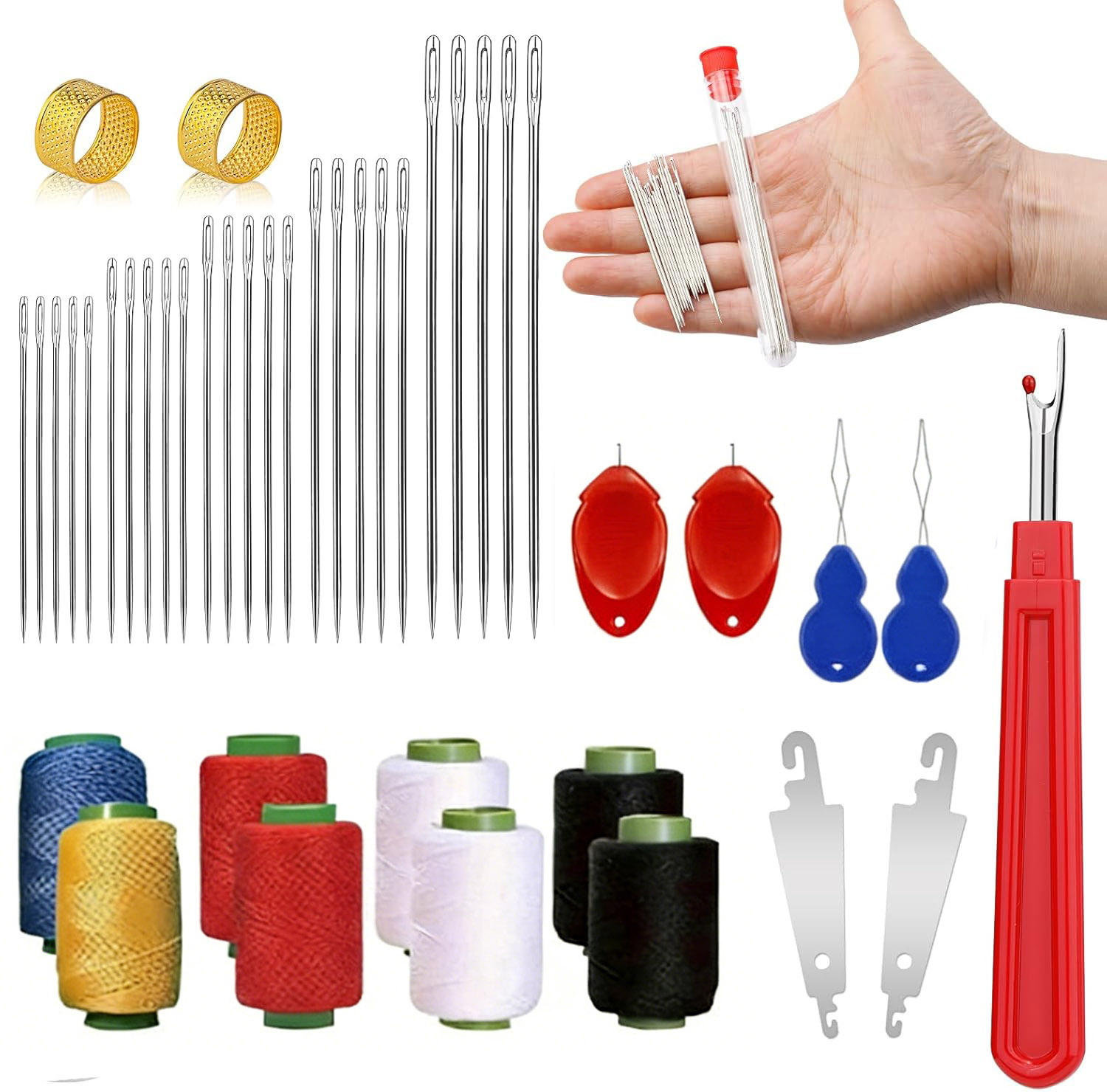 Kit de 43 Agujas de Coser de O - Sewing Garments reseña y precio