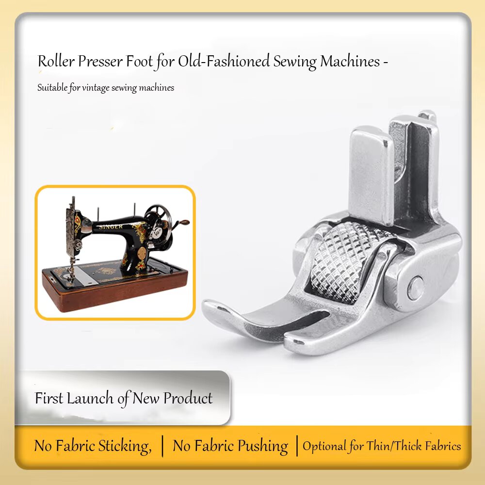 Prensatelas de rodillo de acer - Sewing Expert reseña y precio