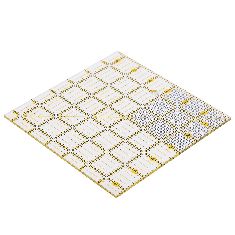 Regla de acrílico transparente - Quilting Ruler Square reseña y precio