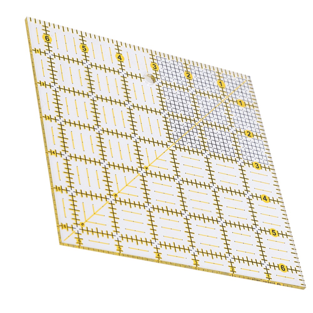 Regla de acrílico transparente - Quilting Ruler Square reseña y precio