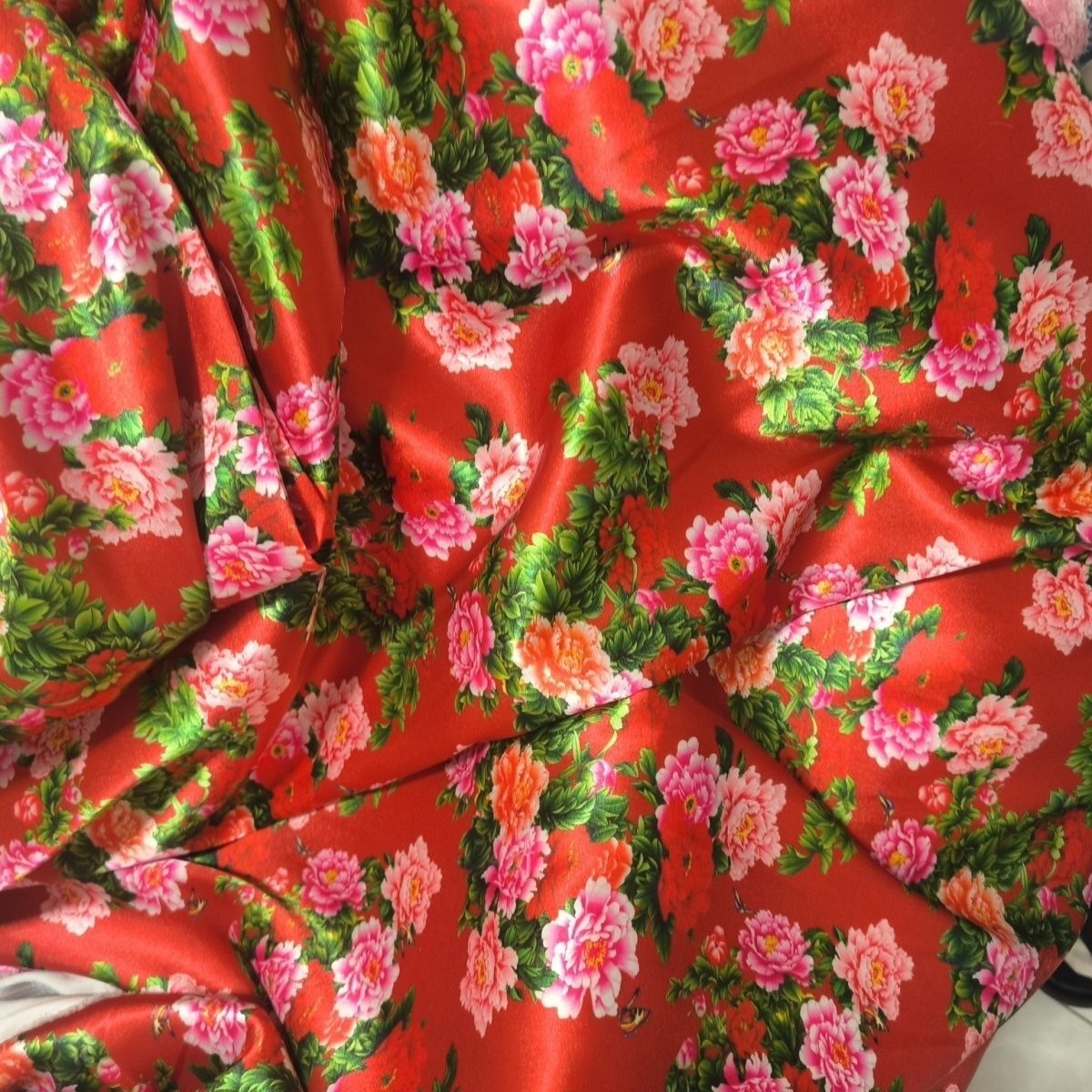 Tela satinada de acetato con e - Sewing And Textile reseña y precio
